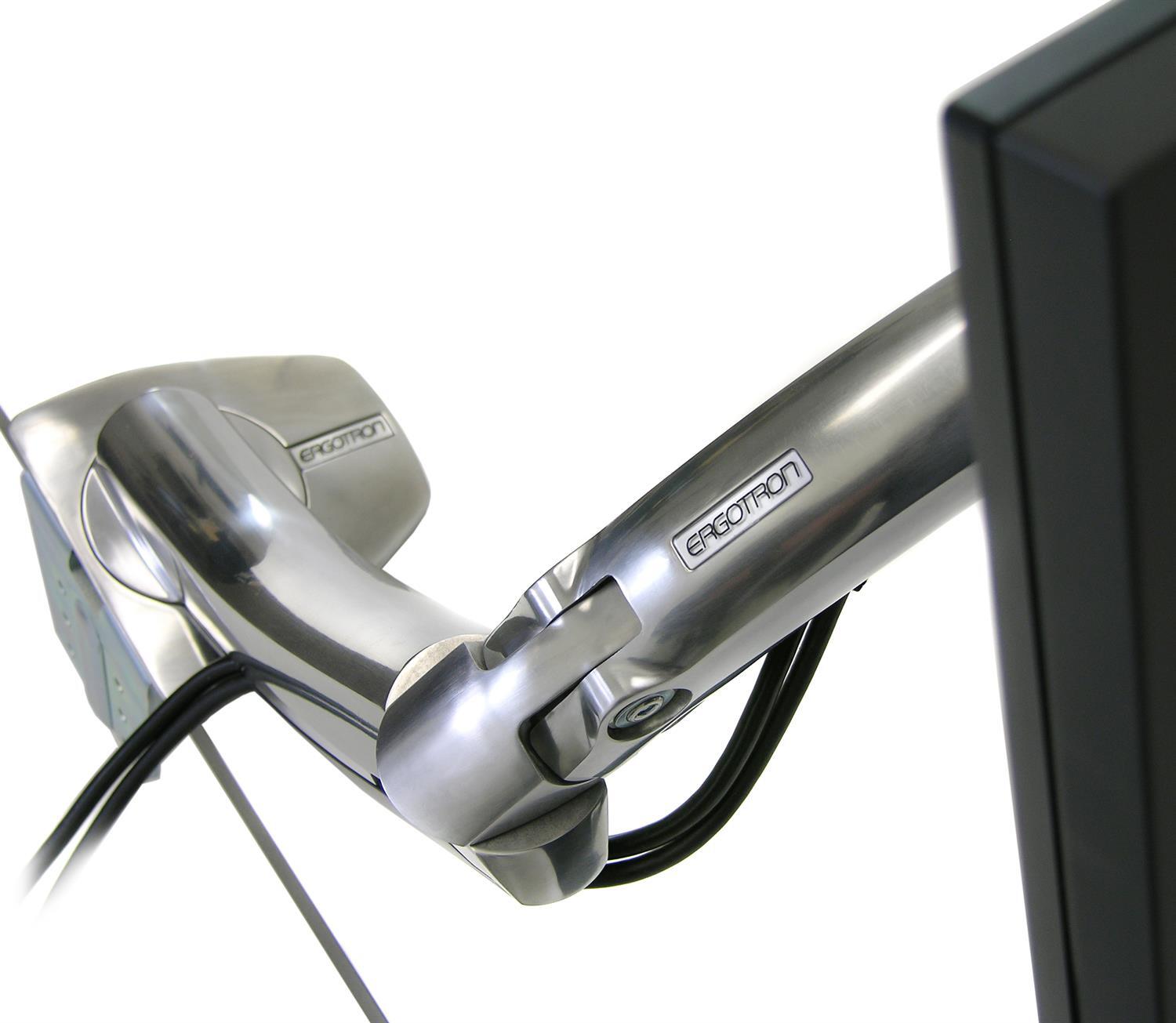Ergotron MX Monitorarm Tischhalterung für einen Monitor bis 76,2 cm 30 Zoll Aluminium