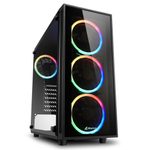 Sharkoon PC Gehäuse TG4 RGB ATX schwarz