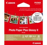 Canon PP-201 Glossy II Fotopapier Plus glänzend 89x89mm 265g/m² - 20 Blatt