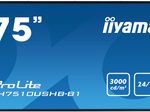 iiyama ProLite LH7510USHB-B1 Signage Display 189,3 cm (75 Zoll)