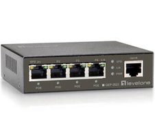 LevelOne GEP-0523 5-Port Gigabit PoE Switch