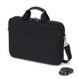DICOTA Top Traveller Wireless Mouse Kit 39,6 cm (15.6") Notebook-Tasche inkl. optische Funkmaus, schwarz