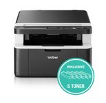 Brother DCP-1612WVB Laser-Multifunktionsgerät s/w inkl. 5 Toner
