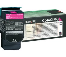 Lexmark Original Toner magenta 4.000 Seiten (C544X1MG) für C544dn/dtn/dw/n, C546dtn, X544dn/dtn/dw/n, X546dtn
