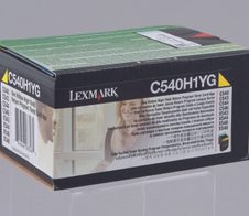 Lexmark Original Toner gelb 2.000 Seiten (C540H1YG) für C540n, C543dn, C544dn/dtn/dw/n, X543dn, X544dn/dtn/n/dw, X546dtn