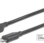 eSTUFF USB-A to Lightning Cable MFI - 0,5m, Grau