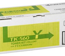 Kyocera Original TK-560Y Toner gelb 10.000 Seiten (1T02HNAEU0) für ECOSYS P6030cdn, FS-C5300DN, C5350DN