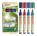edding 22 EcoLine Permanentmarker farbsortiert 1,0 - 5,0 mm - 4 Stück