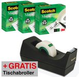 Scotch Magic™ Tape Klebefilm 19 mm  x 33 m matt-unsichtbar