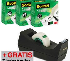 Scotch Magic™ Tape Klebefilm 19 mm  x 33 m matt-unsichtbar