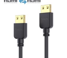PureLink HDMI Kabel - PureInstall - Slim 1,00m - Schwarz