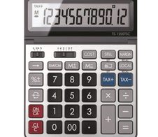 Canon TS-1200TSC Basisrechner 12 Stellen Solarpanel & Batterie