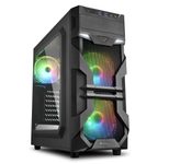 Sharkoon PC Gehäuse VG7-W RGB ATX schwarz