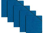 herlitz Eckspanner A4 blau - 5er Pack