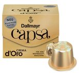 Dallmayr Capsa Crema d'Oro Kaffeekapseln, Arabicabohnen mild, 10 St.
