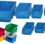 hünersdorff Sichtbox aus PP - Größe 3 - blau