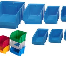 hünersdorff Sichtbox aus PP - Größe 3 - blau