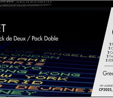 HP Original 304A Toner Doppelpack schwarz 2 x 3.500 Seiten (CC530AD)