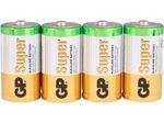 GP Batterien SUPER Baby C 1,5 V - 4 Stück