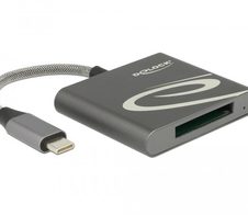 DeLOCK USB-C Kartenleser für XQD 2.0 Speicherkarten