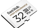 SanDisk High Endurance microSDHC Speicherkarte 32GB + SD Adapter