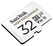 SanDisk High Endurance microSDHC Speicherkarte 32GB + SD Adapter