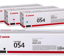 Canon Original 054 4er Multipack Toner - schwarz 1.500 Seiten, cyan, magenta, gelb je 1.200 Seiten