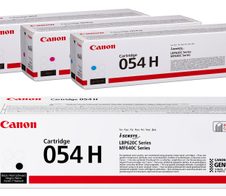 Canon Original 054H 4er Multipack Toner - schwarz 3.100 Seiten, cyan, magenta, gelb je 2.300 Seiten