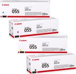 Canon Original 055 Toner - 4er-Set cyan, magenta, gelb, schwarz