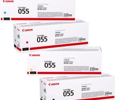 Canon Original 055 Toner - 4er-Set cyan, magenta, gelb, schwarz