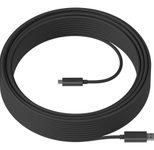 Logitech USB-Kabel von USB Typ-A zu USB-C (10m, schwarz)