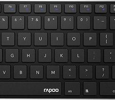 Rapoo E9100M Multi-mode Wireless Tastatur - Schwarz