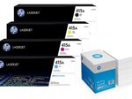 Bundle mit HP Original 415A Toner 4er Multipack + 2.500 Blatt HP Kopierpapier hochweiß