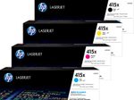 HP Original 415X Toner - 4er Multipack (W2031X, W2033X, W2032X, W2030X)
