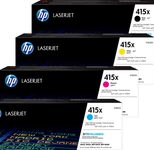HP Original 415X Toner - 4er Multipack (W2031X, W2033X, W2032X, W2030X)
