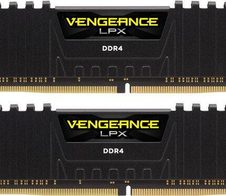 Corsair Vengeance LPX schwarz DIMM Kit 16GB, DDR4-3600, CL18-22-22-42
