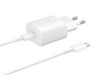 Samsung EP-TA800 25W USB-C Schnellladegerät, Kabel 1m, weiß - Bulkware