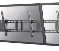 Neomounts NS-WMB300BLACK Menuboard dreifach Display Wandhalterung