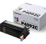 Samsung Original CLT-P4092C Rainbow-Kit schwarz cyan magenta gelb 4.500 Seiten (CLT-P4092C/ELS)