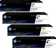 HP Original 117A Toner - 4er Multipack (W2070A, W2071A, W2073A, W2072A)