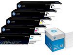 Bundle mit HP Original 117A Toner 5er Multipack + 2.500 Blatt HP Kopierpapier hochweiß