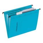 Pagna - Hängeregister - 4 Fächer - mit Register - Blau