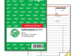 sigel Lieferschein mit Empfangsschein Formularbuch SD013 - 2 x 40 Blatt