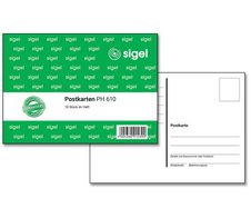 sigel Postkarte Formularbuch DIN A6 quer PH610 - 1 x 10 Blatt