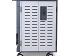 Ergotron ZIP40 Lade- und Managementwagen für 40 Tablets oder 30 Notebooks mit patentierter PowerShuttle Technologie