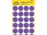 AVERY Zweckform Klebepunkte 3118 violett Ø 18,0 mm - 96 Stück