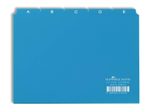 DURABLE Leitregister A5 5/5-tlg. A-Z geprägt - blau