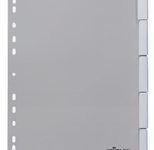 DURABLE Ordnerregister Vollformat 1-5 DIN A4
