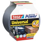 tesa Gewebebänder extra Power Universal 50 mm x 10 m silber