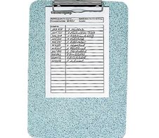 WEDO Klemmbrett 57670 DIN A4 Kunststoff - granit